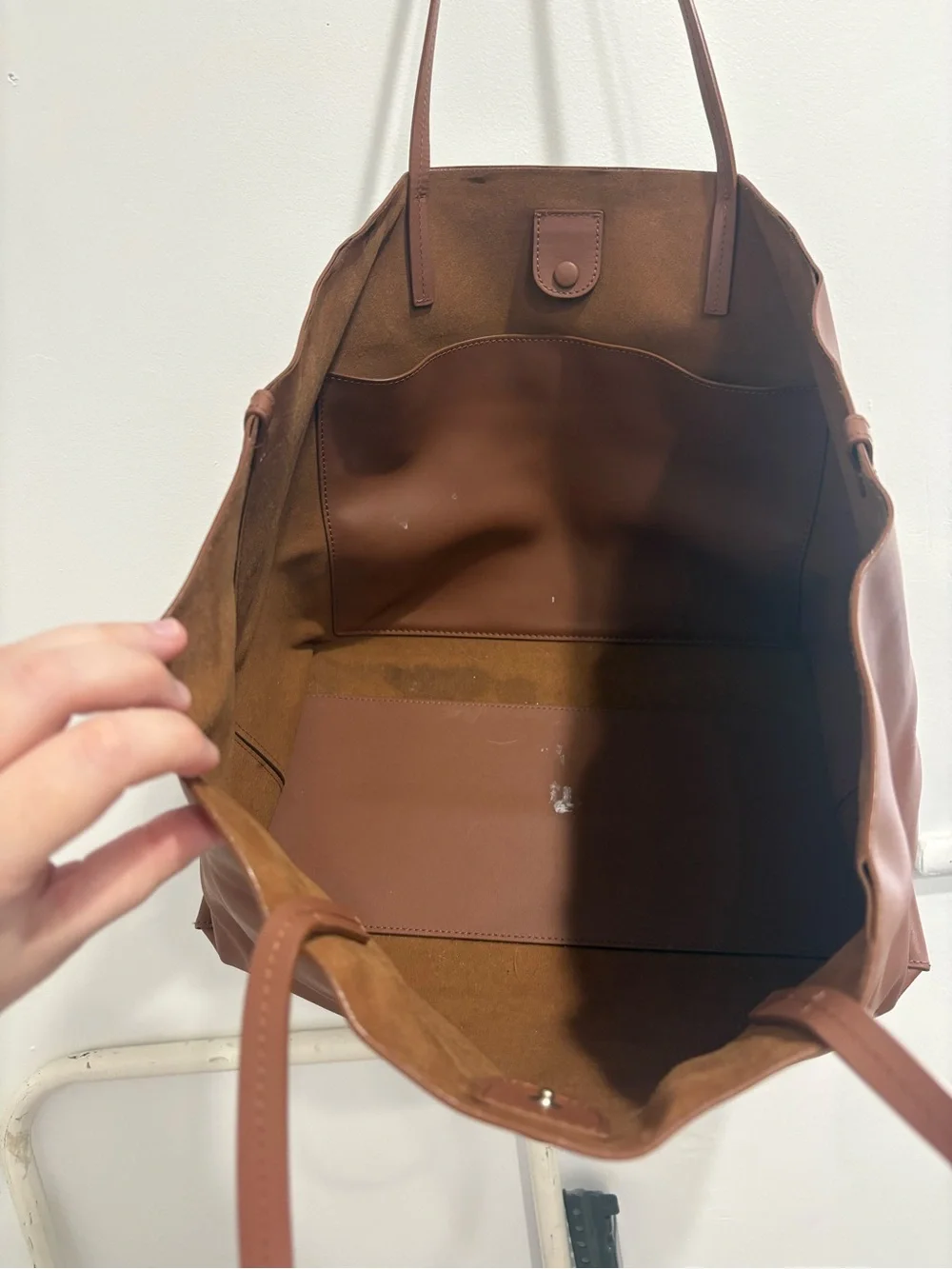 Everlane Large The Luxe Italian Leather Tote - Picture 4 of 7